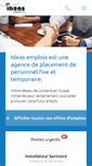 Mobile Screenshot of ideasemplois.ch